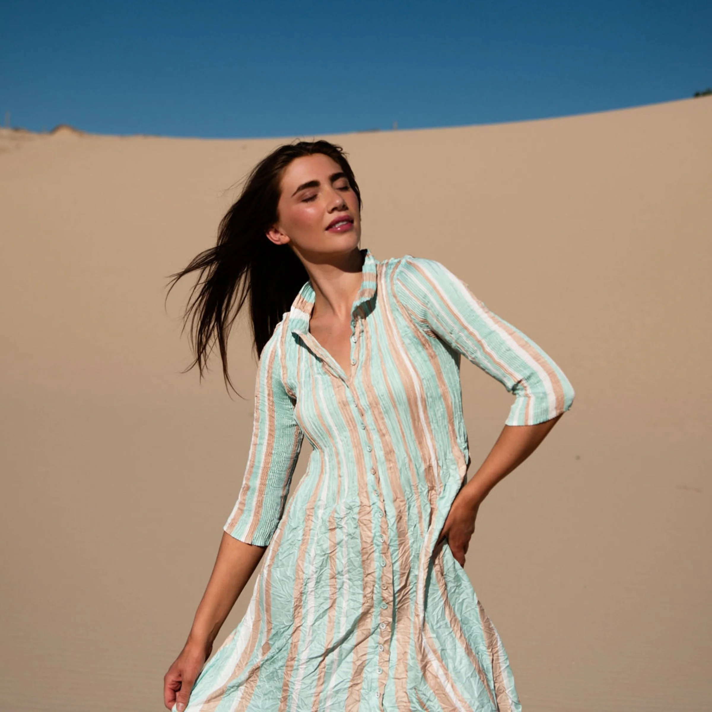 Nehru Coat Dress - Image 8