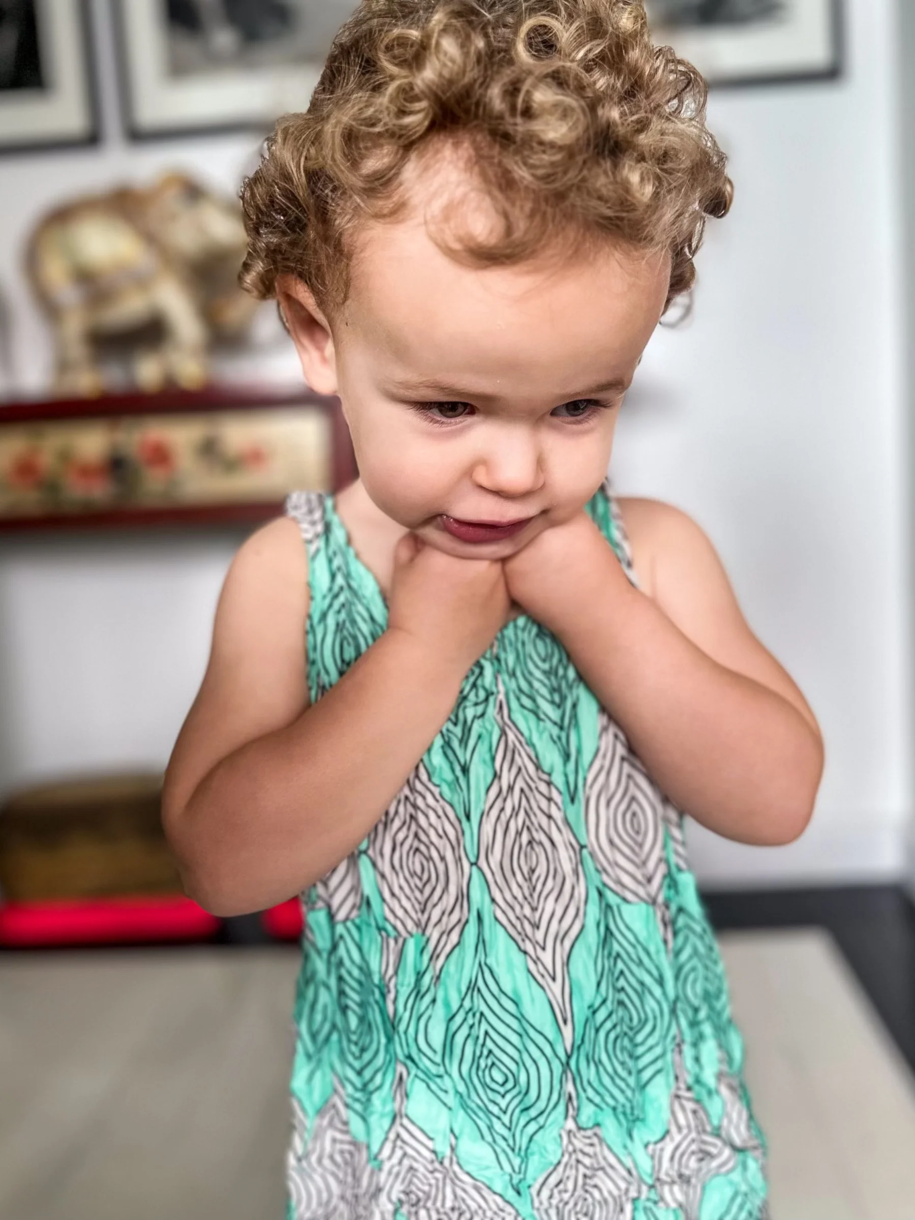 Mini Smash Pocket Dress | Aqua Pods - Image 3