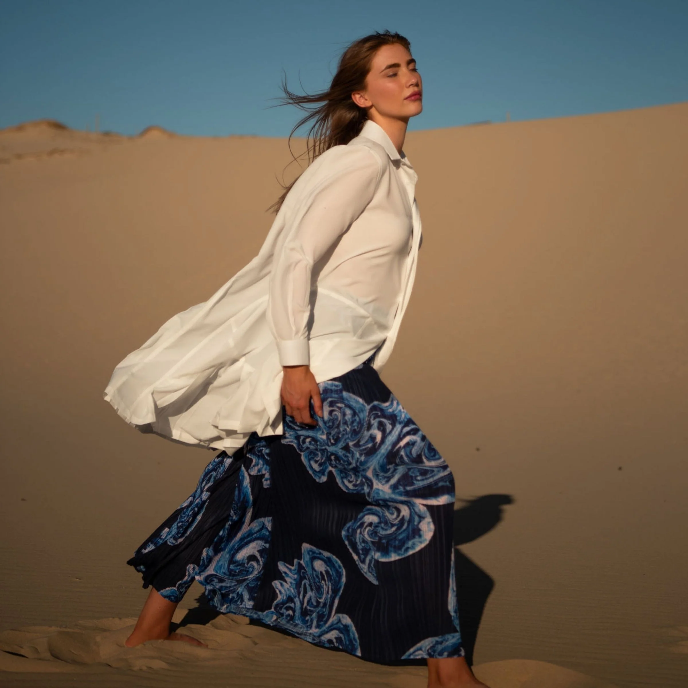 Simply Pleat Swing Pant - Prints - Image 2
